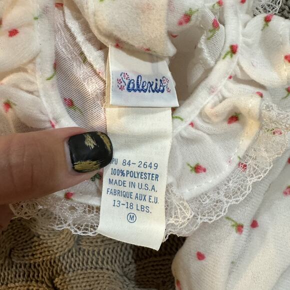 Vintage USA Alexis Rosette Nightgown ~ 6M 13/18Lbs - Picture 4 of 12